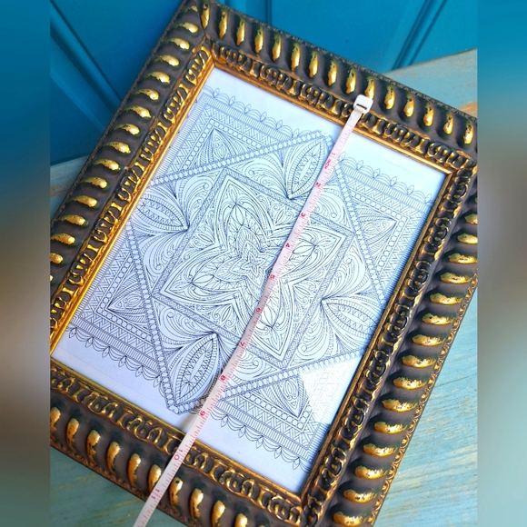 Gold Photo Frame Vintage Picture Frame Table Top Wall Decor Gold Leaf Guilding - Picture 15 of 17